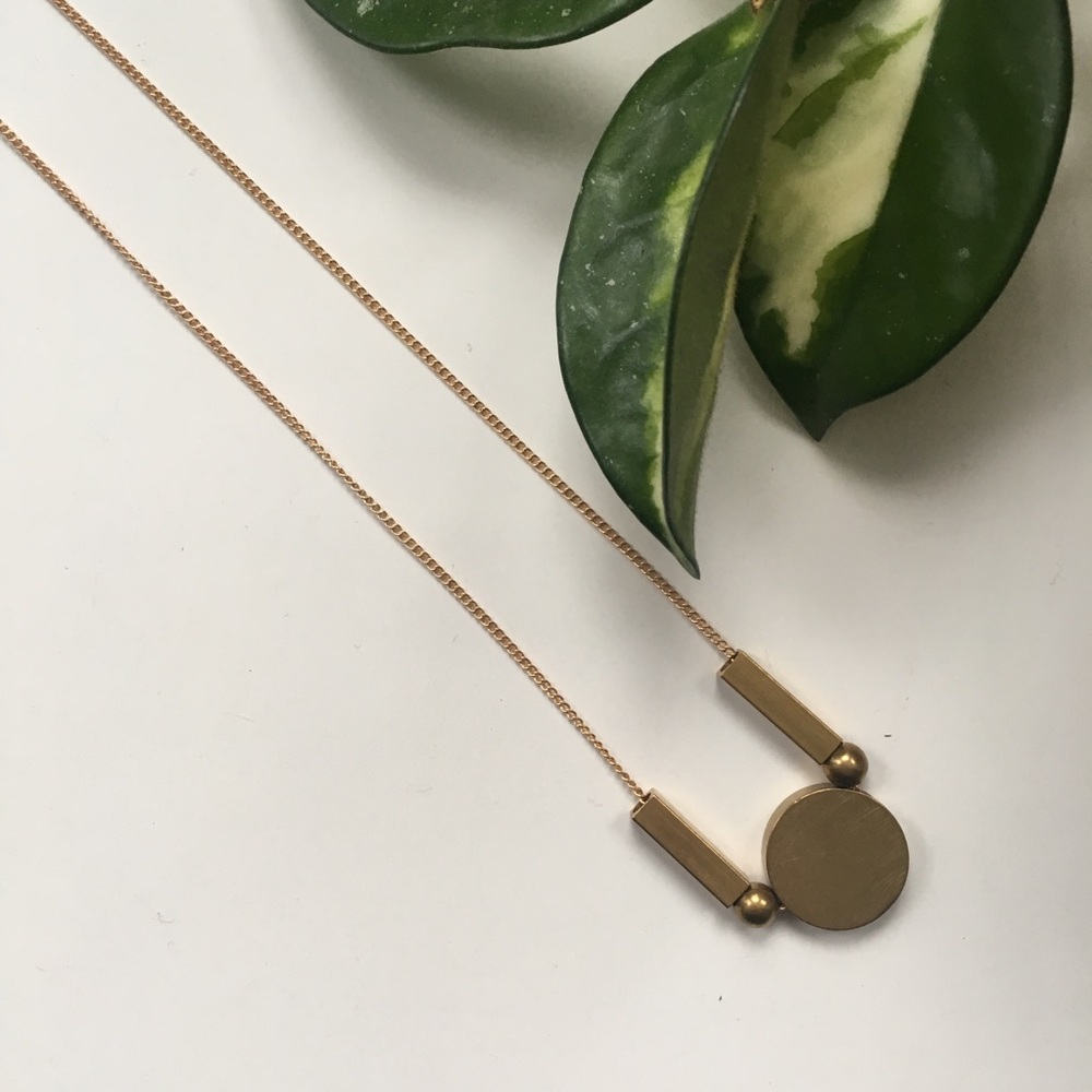 Geometric Minimalist Necklace